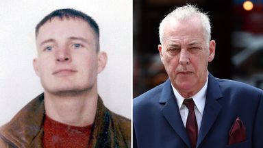 Essex police undated handout photo of Stuart Lubbock, who was found dead in Michael Barrymore's (right) swimming pool nearly 20 years ago. Mr Lubbock's father has thanked the entertainer for keeping the case in the public eye